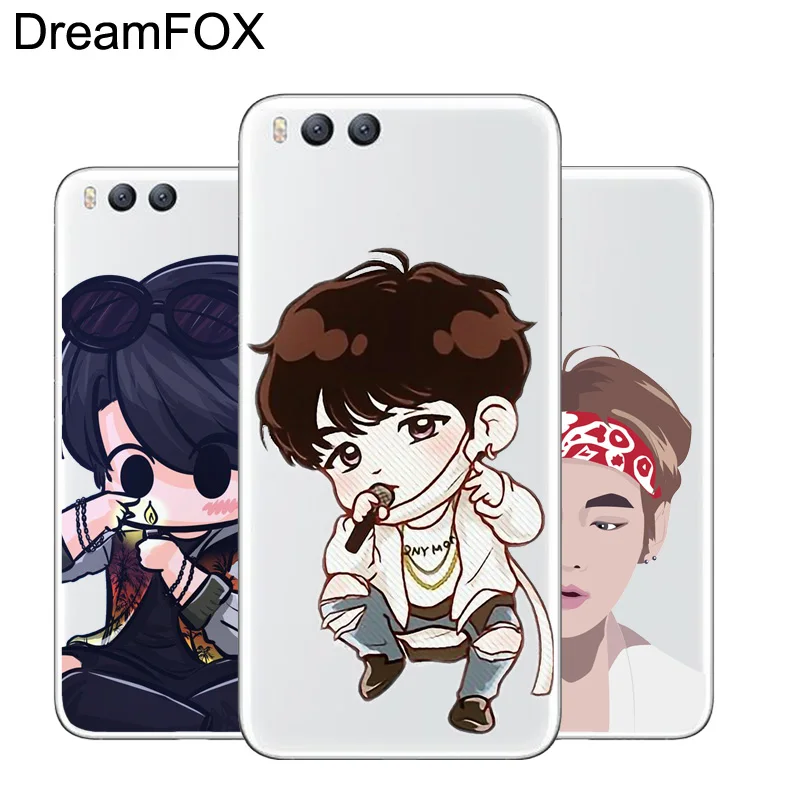 DREAMFOX M149 Tbs с маленькими рисунками Мягкий ТПУ силиконовый чехол для Xiaomi Mi Note 2 3 4 5 6 8