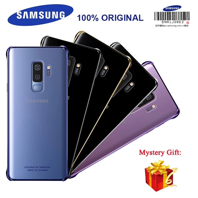 Samsung оригинальный чехол для смартфона Galaxy S9 Plus с акриловым материалом анти-капля