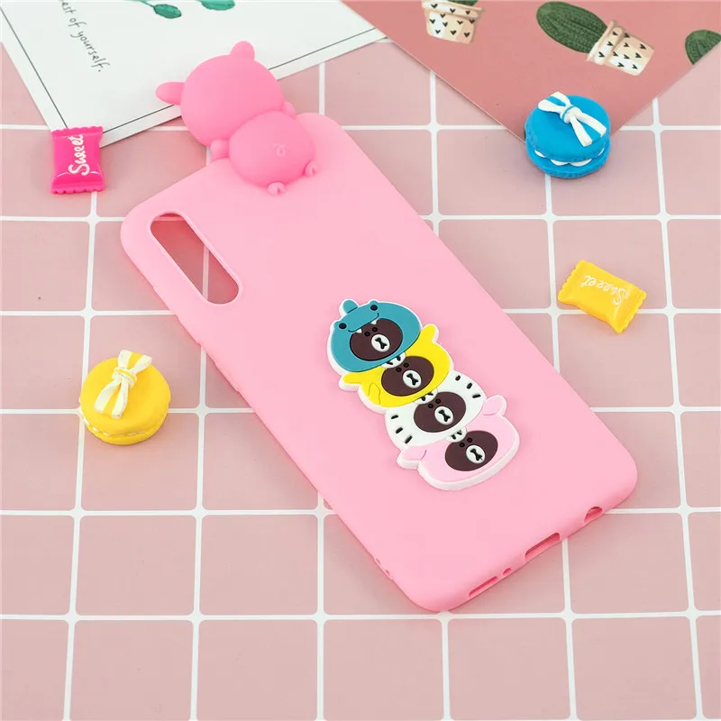 Для samsung Galaxy A50 чехол на СПС Fundas samsung A50 A 50 A505F чехол 3D кукла игрушечные конфеты мягкие ТПУ Силиконовые чехлы для телефонов для женщин