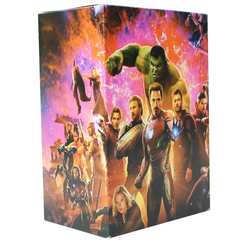 Железный человек Infinity War Тор Халк доктор стрэнг Капитан Америка черная фигурка