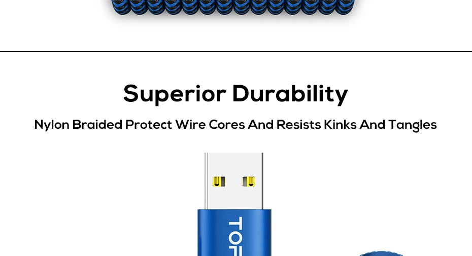 TOPK AM33 Micro USB Магнитный кабель с нейлоновой оплеткой кабели для мобильных телефонов для Micro USB порта Microusb светодиодный магнитный кабель для зарядки