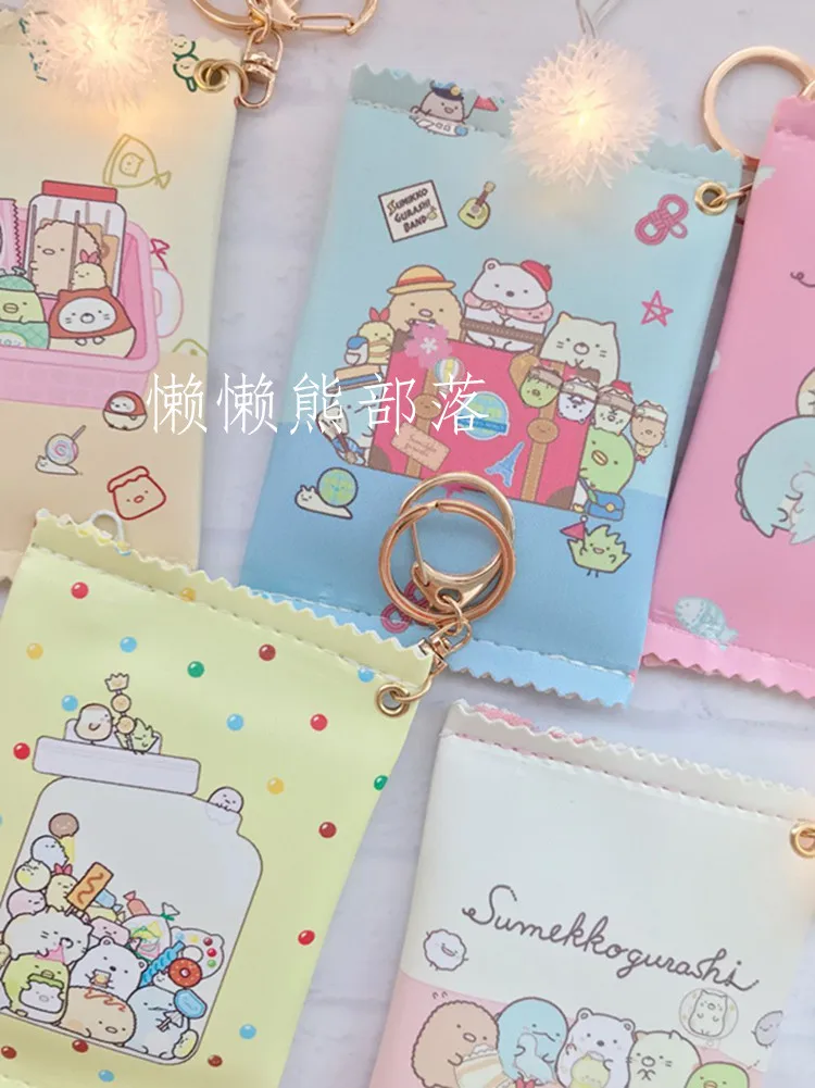 IVYYE Sumikko gurashi Аниме Кошелек для монет Мультяшные мягкие кошельки для мелочи кошелек для денег карты сумки для ключей подарки для детей