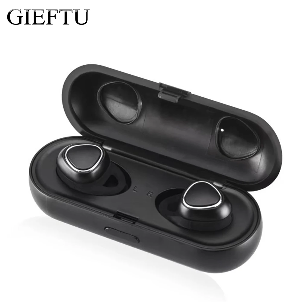 TWS True беспроводной Bluetooth наушники спортивные мини гарнитуры с зарядным