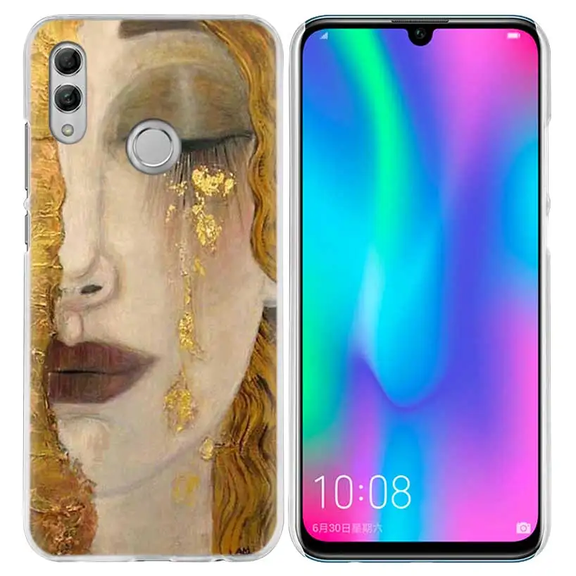 «Поцелуй» Густава Климта, чехол для huawei Honor 8X Y9 9 10 Lite Play 7C 8C 8 S 8A фотоаппаратов моментальной печати 7 S 7A Pro V20 20i Y6 Y7 Y5 жесткий чехол для телефона pc Лидер продаж
