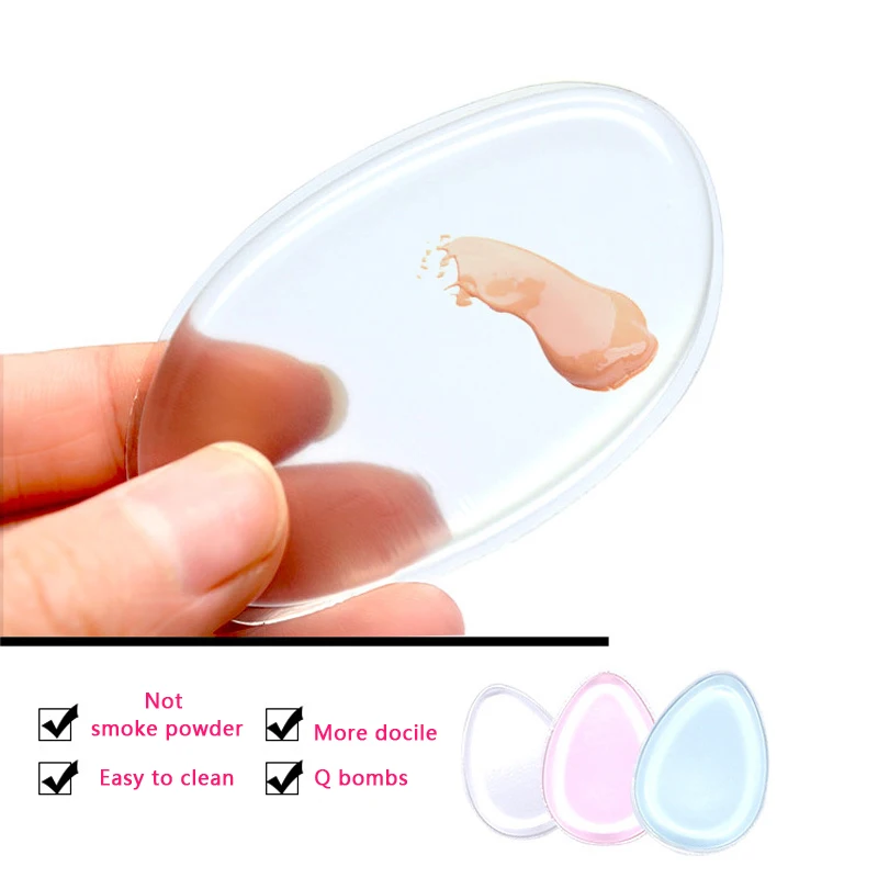 По Нанда 1 шт. силиконовые безупречный пуховкой молочко косметическое Puff лица