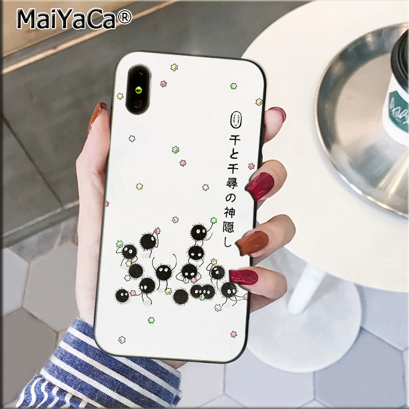 3 MaiYaCa милый унесенный призраками аниме Ghibli Миядзаки Coque чехол для телефона для Apple iPhone 11 pro max 8 7 6 6S Plus X XS MAX 5 5S SE XR - Цвет: 3