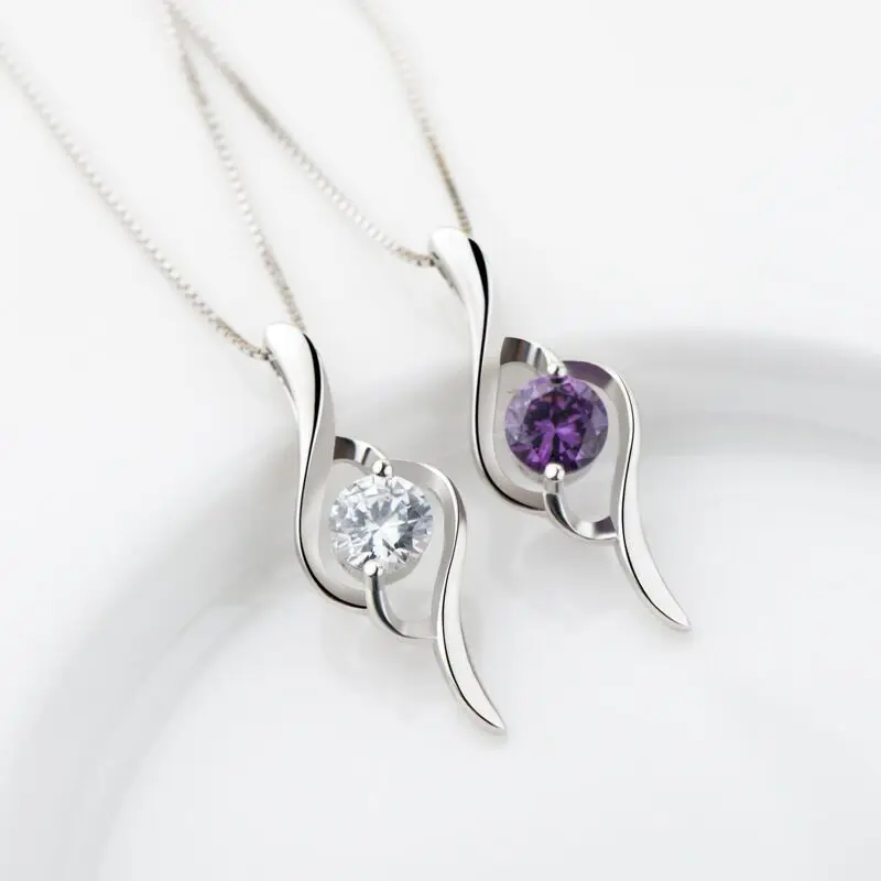 Женская серебряная подвеска в виде ангельских крыльев | Украшения и аксессуары