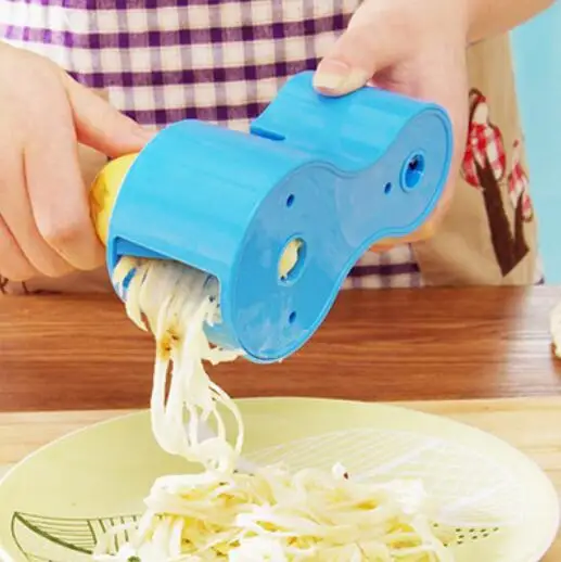 Овощной спиральный бритвенный резак лапша из цуккини Паста спагетти