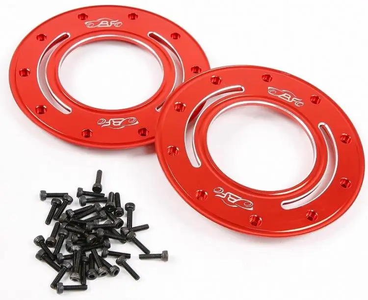 CNC сплав outter колеса beadlocks набор для HPI ROVAN 1/5 GAR автомобиля 5SC 5B 5T | Игрушки и хобби