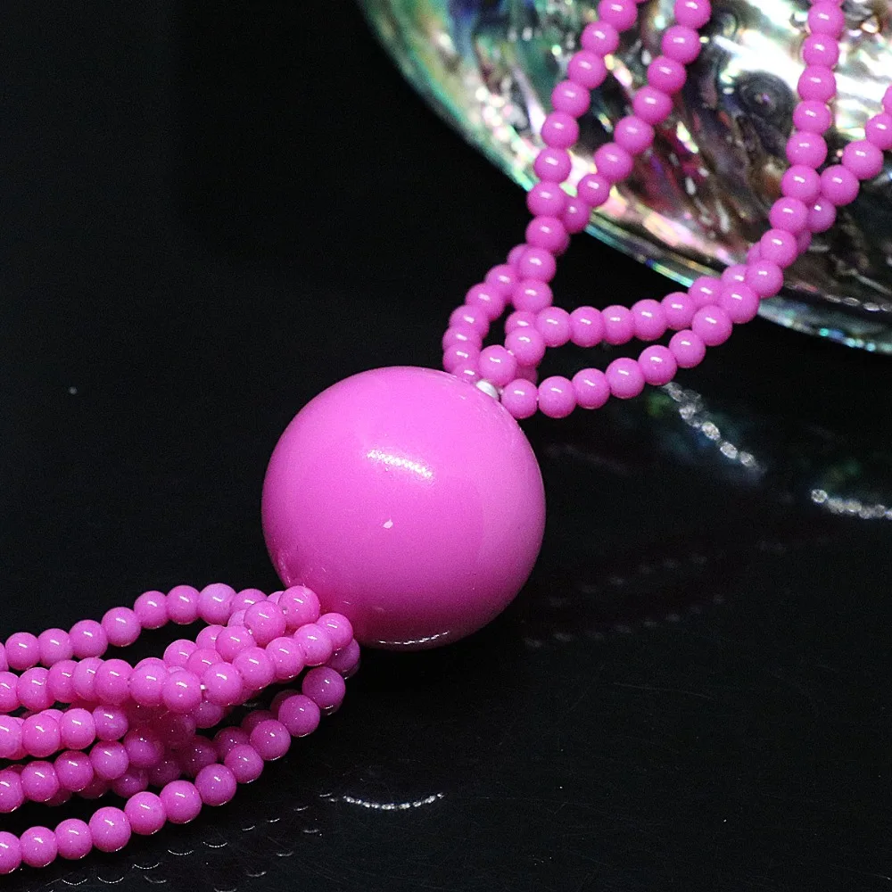 Новый дизайн розовый красный 3 мм круглый корпус для выпечки краски стеклянных