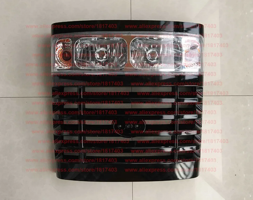 Юбка передняя + фара старый стиль запчасти для тракторов JINMA/JM 18-35 л.с. 250.47.039