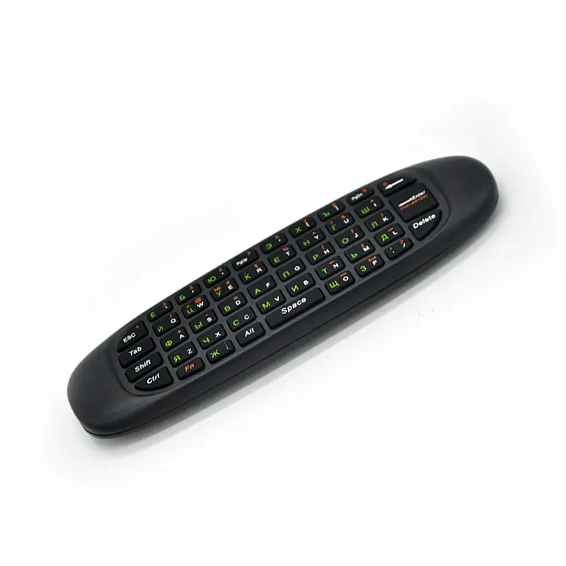 C120 все в одном 2 4G Fly air mouse перезаряжаемая беспроводная клавиатура с пультом