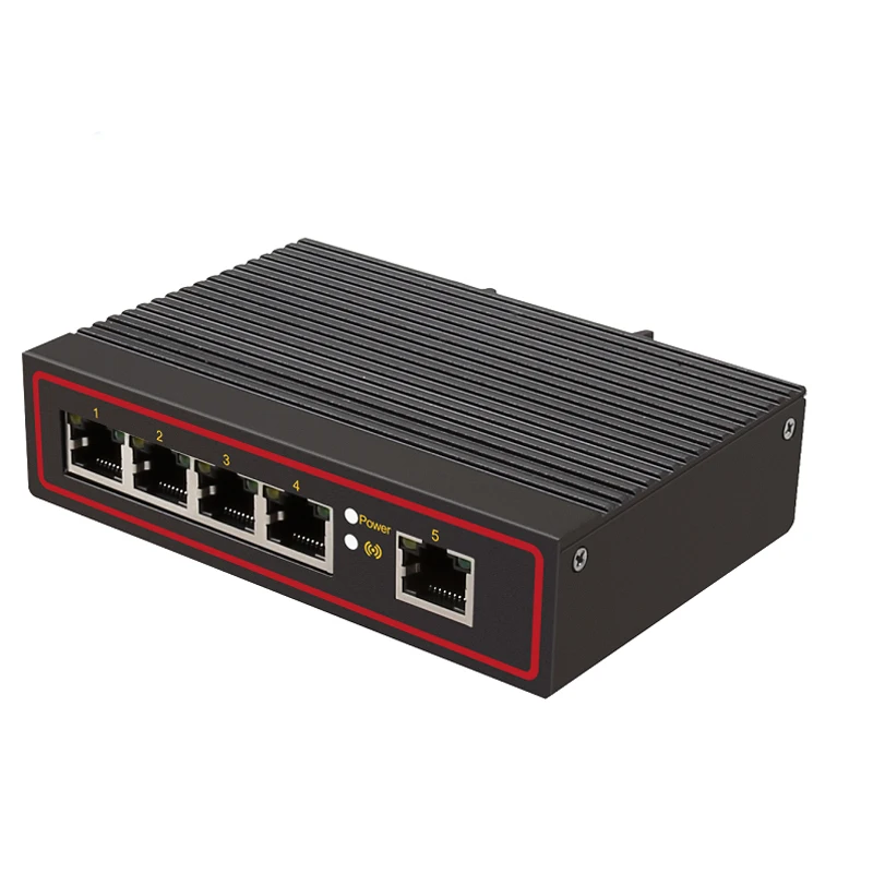 5 Порты промышленный Ethernet коммутатор 10/100 м сигнал усиления сетевой gigabit Тип