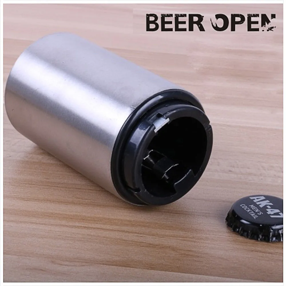 Портативный автоматический открывалка для бутылок из нержавеющей стали