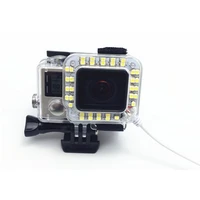 led fill lens ring flash light for gopro hero 8 7 6 5 4 3 housing case lamp for gopro session action camera accessories
