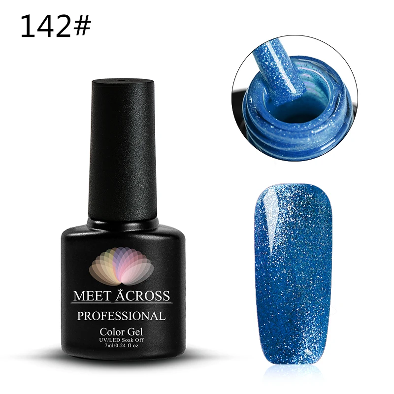 1 бутылка голографического лака для ногтей 7 мл Лак Сияющий Блеск УФ гель