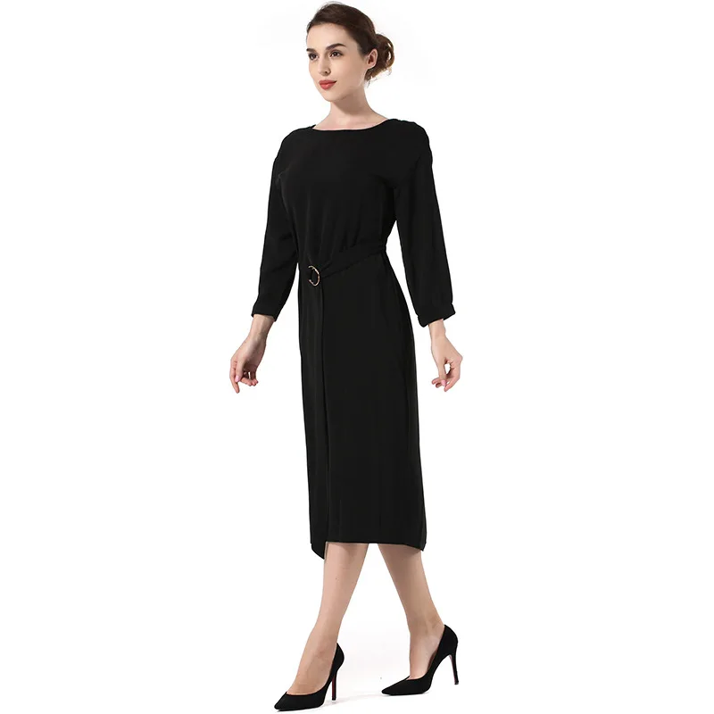 Woman Dress 2018 Summer and Spring Pink Bat Sleeve Backless Loose Mid-calf Robe Longue Elegant Party Beach | Женская одежда