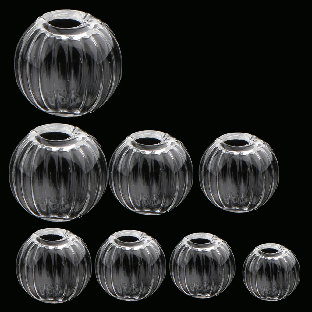 10 штук прозрачный стеклянный шар в виде тыквы шаровая бутылка Желая Подвески DIY