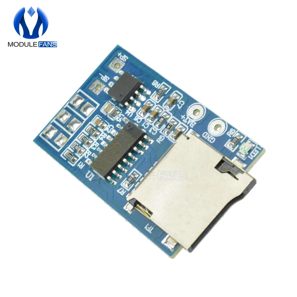 GPD2846A плата 2 Вт усилитель TF карта MP3 плеер декодер модуль для Arduino GM модуль питания 5 В Аудио режим
