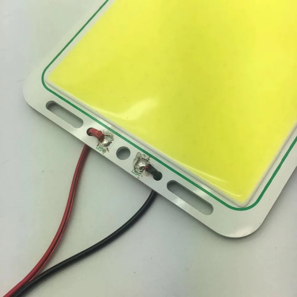 ZZEL ZYEL 2 мм толщина DC12V 60 Вт 336 светодиодный чип полоса флип COB светодиодный панельный светильник L220X112MM 6000лм cob светодиодный светильник для кемпинга