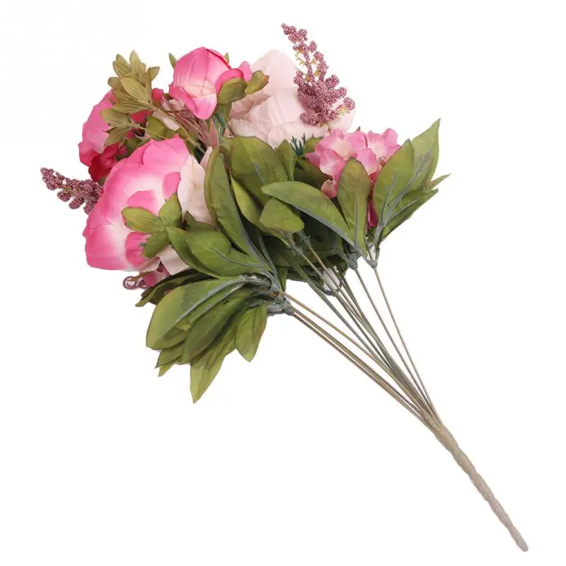 Модные букет Искусственные цветы Шелковый цветок Свадьба домашний праздник