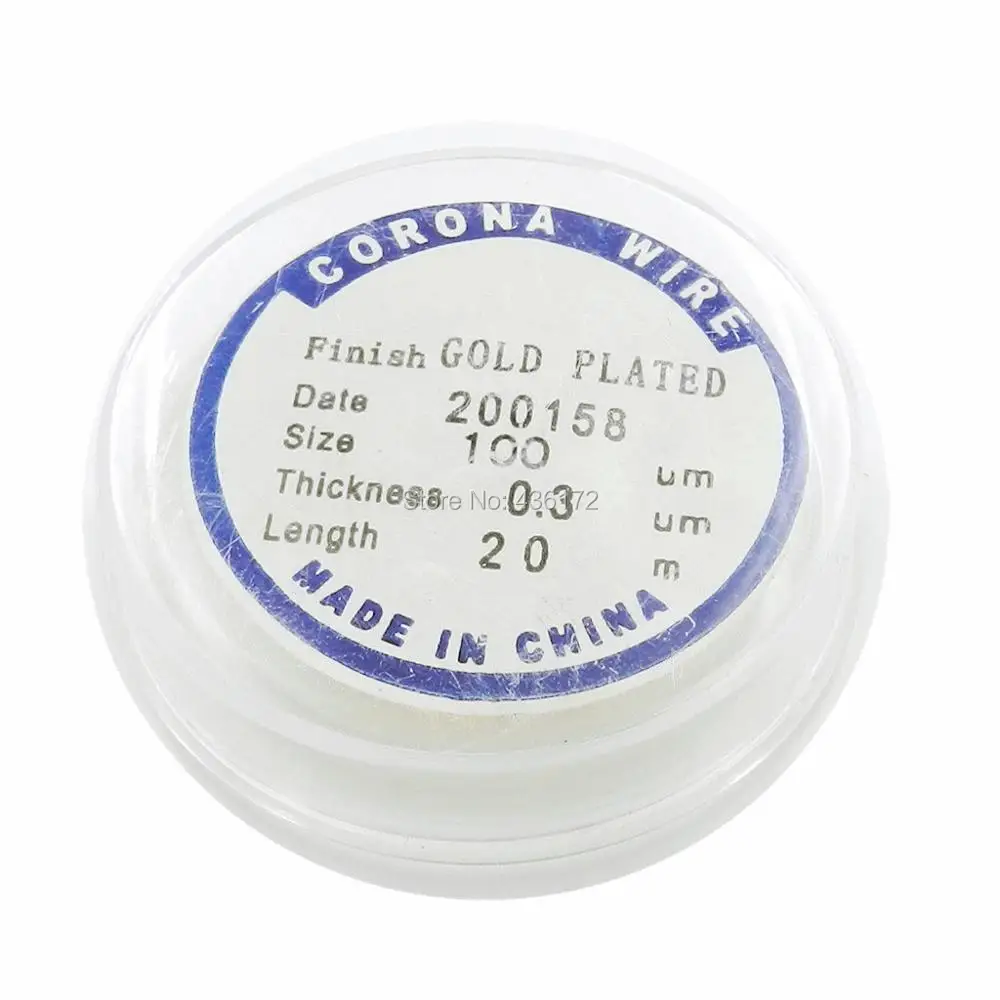 Позолоченная корона в классическом стиле размер 100 мкм длина 20 м для