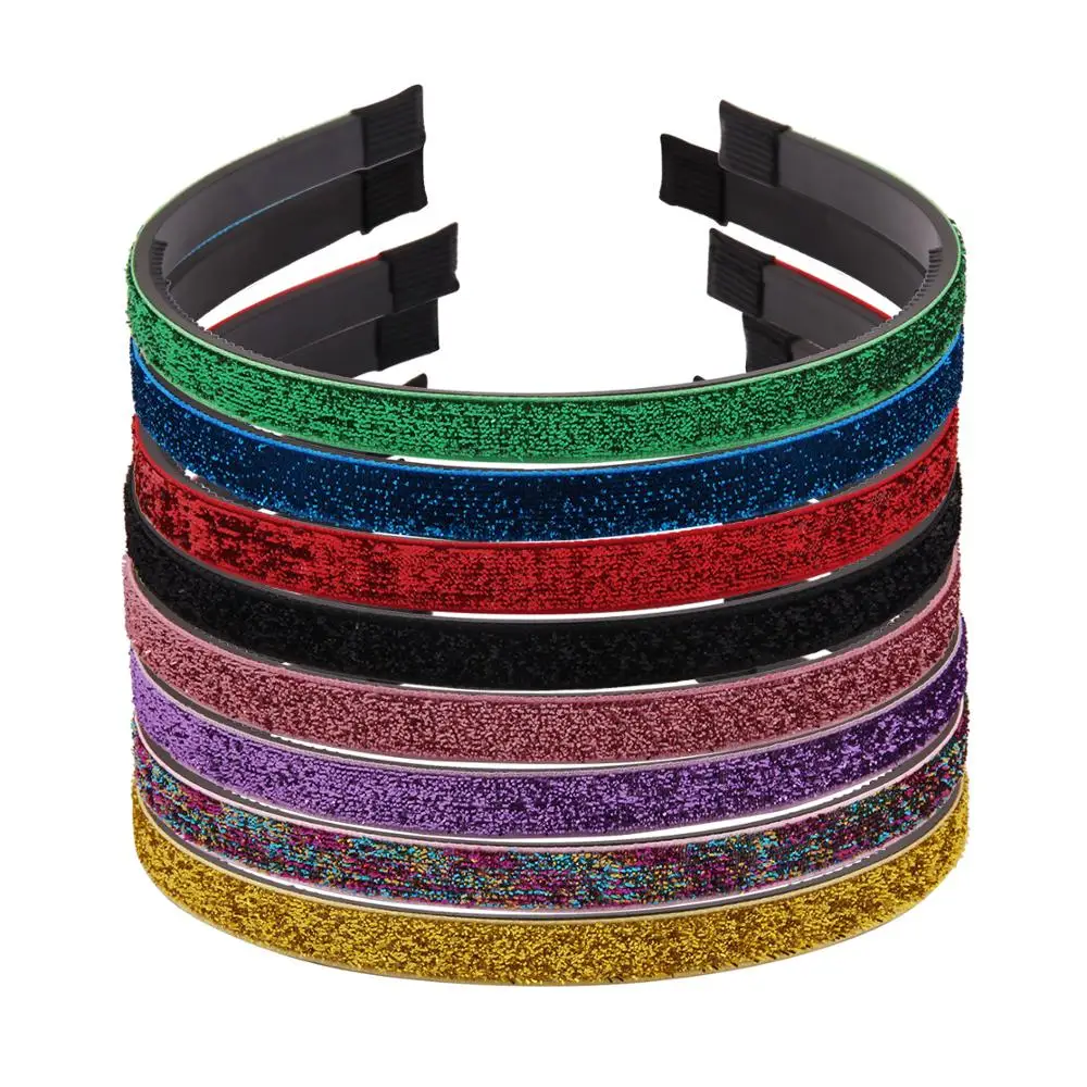 

Shinny Sequined Handmade Hairband For Ladies Girls Fashion Women Vintage Headband Party Sport Photo Hair Accessories Headwear