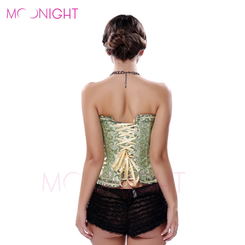 Moonight новый корсет Стиль женское белье корсета горячие Корректирующее Бельё для