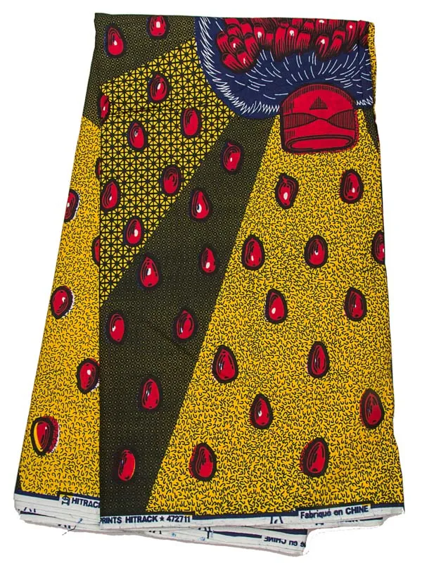 Нигерийские Ткани По Покупке Реальный Воск в Popual Фрукты Дизайн для Церкви rw472711 |