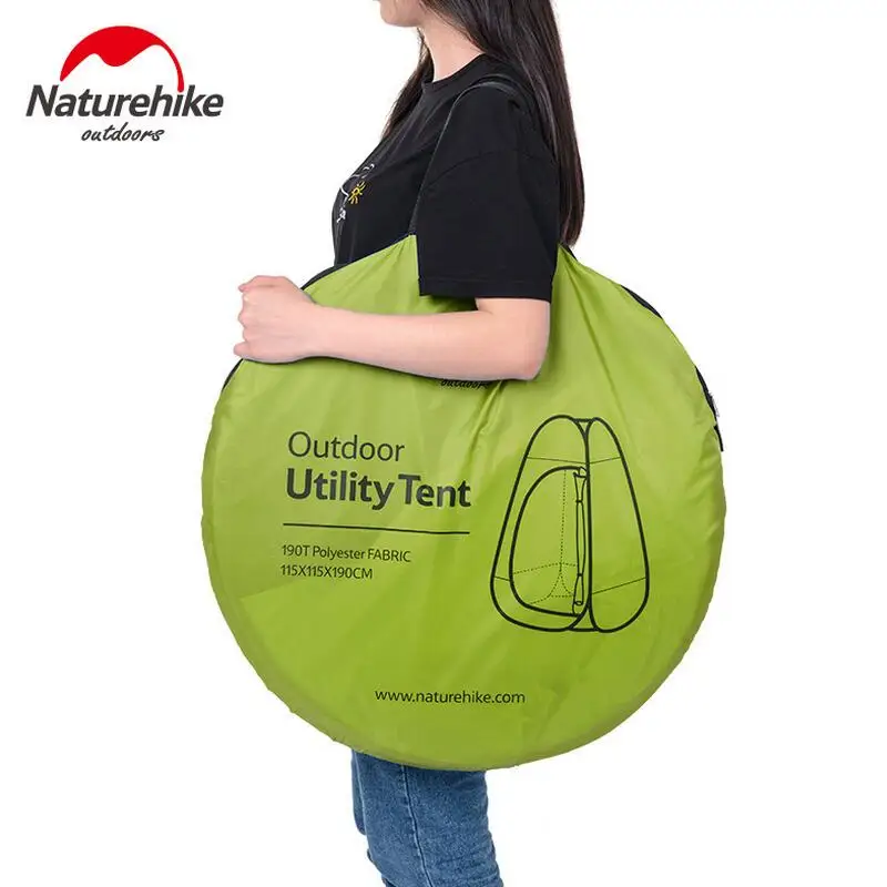

Naturehike Outdoor Shower Country Camping Tent Ultralight Family Restroom Portable Shower Automatic Tents NH17Z002-P