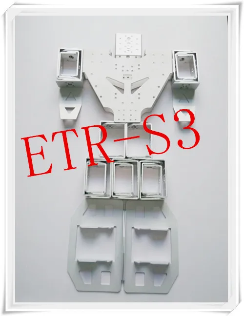 17DOF Arduino Humanoid Robot  frame(no servo) control servo Robotic Educational Robot Kit Servo Bracket