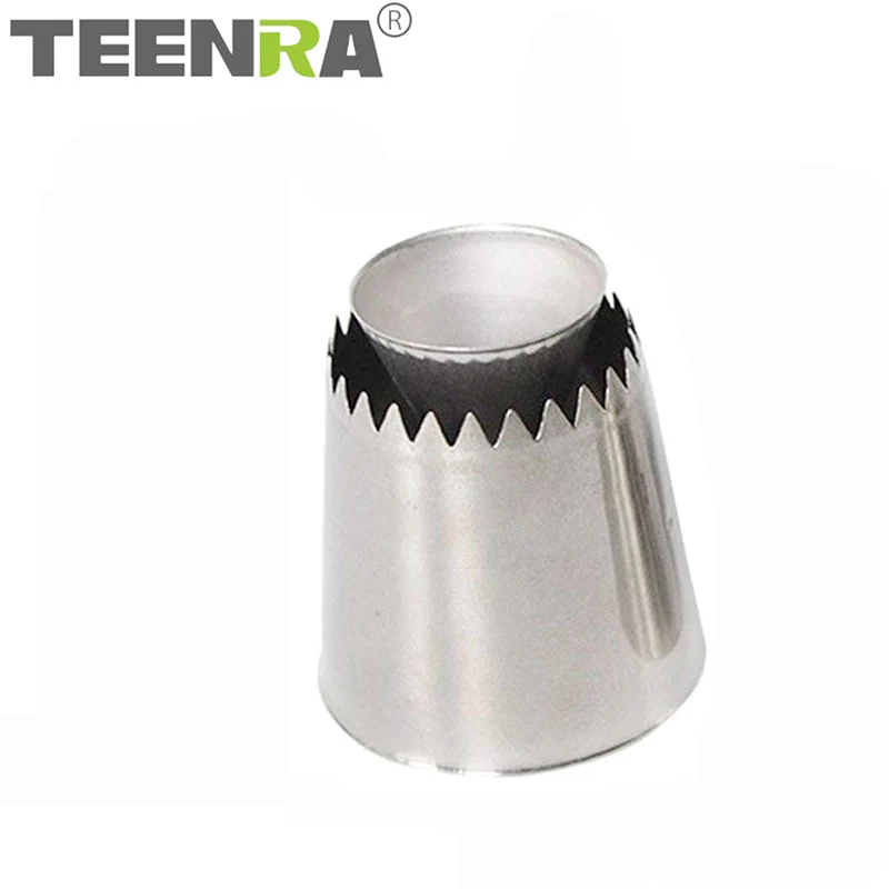 Silver A TEENRA Sulta Ne кольцо русские насадки для кондитерского мешка набор формы для печения торта Кондитерские насадки наконечник торта инструменты - Цвет: Silver A