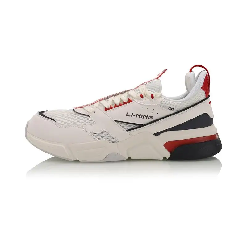 Li-Ning/Мужская обувь 001 R-1, Классическая обувь для отдыха, стиль жизни,, Ретро стиль, обувь для папы, спортивные кроссовки с подкладкой, AGCP061 SJAS19 - Цвет: AGCP061-2H