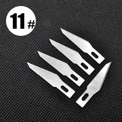 5 blades 6 лезвий ремесло работа режущий нож DIY резной нож трафарет забивание хобби точилка модель ремонт скульптура скальпель нож - Цвет: 5 blades
