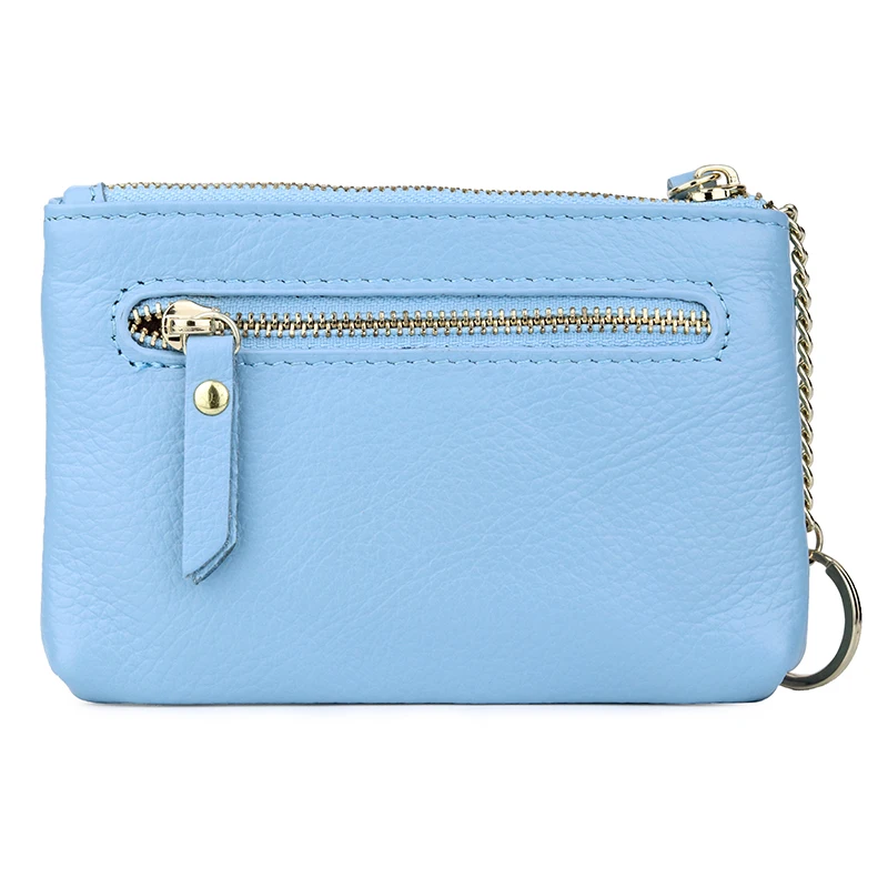 COMFORSKIN Premium 100% Cowhide Leather Zipper Coin Purses Hot Fashion Brand Design Women Wallets Factory Price Direct Selling