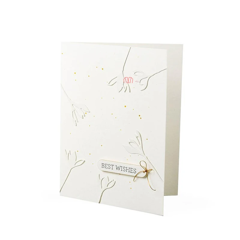 Mai 4Pcs/set Crocus Metal Cutting Dies Stencils for DIY Scrapbooking photo album Decorative Embossing Paper Cards |