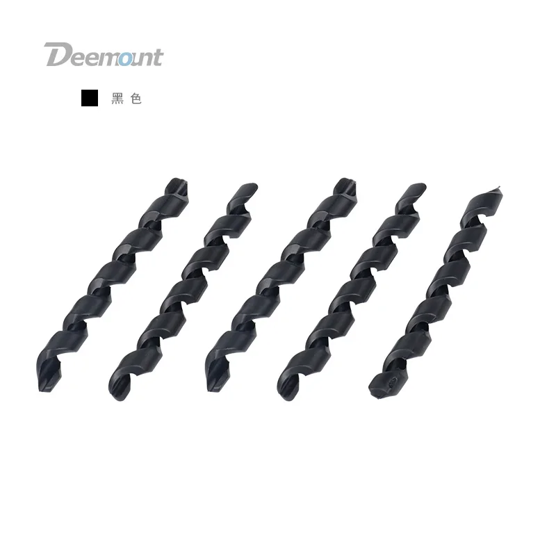 Deemount 5 шт./лот велосипедный кабель Minder спиральная эластичная резиновая линия менеджер велосипедный светильник держатель шнура контроллер велосипеда Par - Цвет: Black