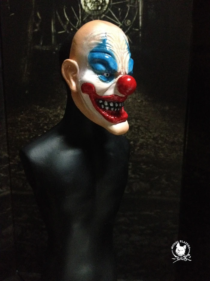 Новая изысканная мини-маска солдата в масштабе 1/6 клоун для коллекции фанатов |