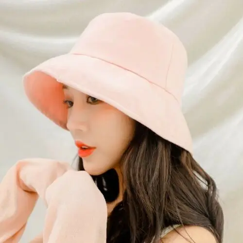 Женская летняя хлопковая шляпа с широкими полями складная пляжная кепка Дерби