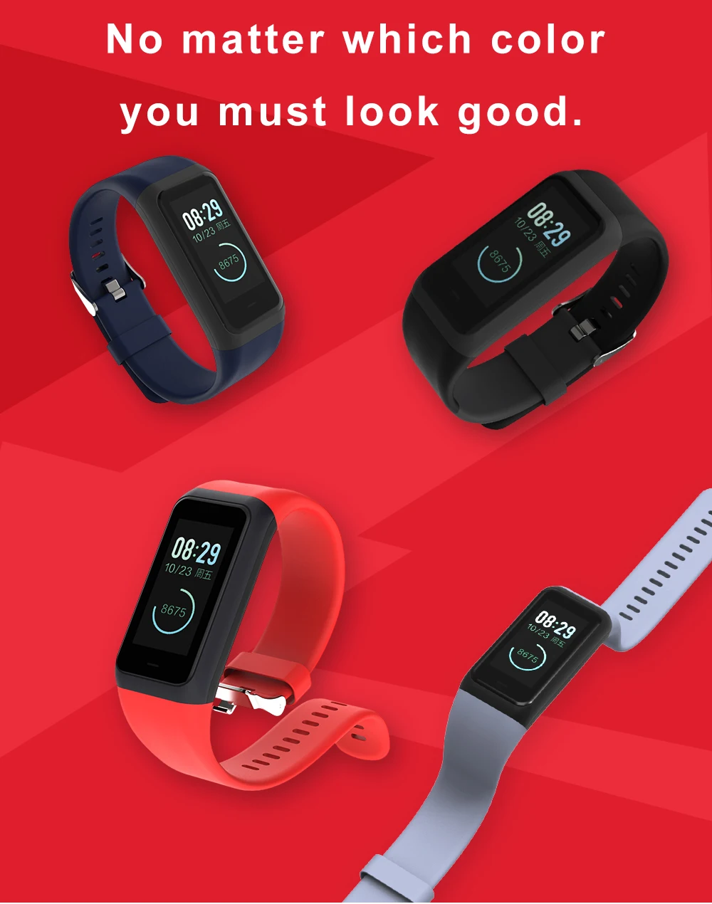 SIKAI силиконовый ремешок-петля для Amazfit Cor 2, ремешок на запястье, сменный Браслет Midong, ремешок для Xiaomi Huami Amazift A1712, браслет
