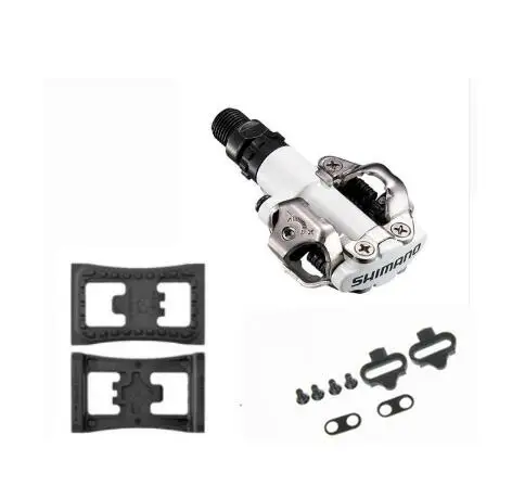 white with PD22 PD M520 велосипедные педали SPD самоблокирующиеся велосипедные педали, педали для горного велосипеда, запчасти PD-M520 SH51 шип с PD22 - Цвет: white with PD22