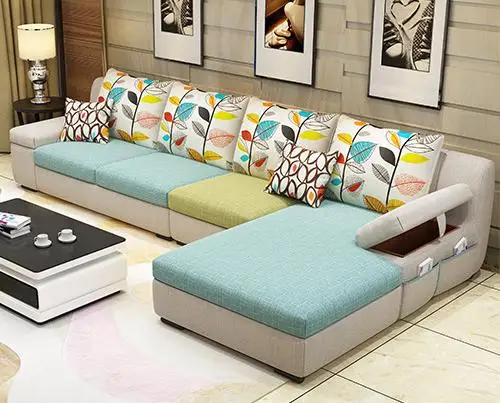 Тканевый диван с центральной столешницей|fabric sofa|sofa sofaapartment sofa |