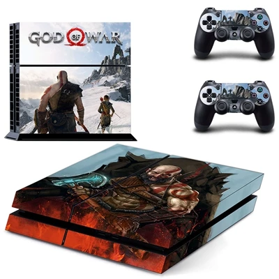 GYTM1524 Виниловые наклейки для видеоигр God Of War для Playstation 4 PS4 консоли PS4 контроллер наклейки для кожи Play Sation 4 защитная крышка - Цвет: GYTM1524