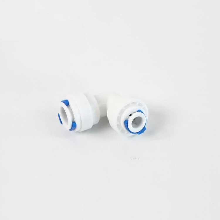 Локоть 1/4 &quotOD труба 3/8&quot OD трубка Быстрый нажимной фитинг соединение RO водный