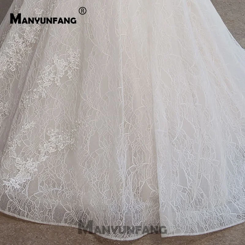 

Wedding Gowns Bridal Dresses Vestido De Noiva Luxurious Wedding Dress Cap Sleeves 2019 A Line Beading Sashes Bride Dress