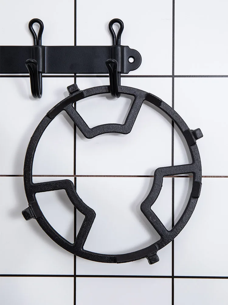 Железная стойка для кастрюль домашние кухонные инструменты настольная Защитная