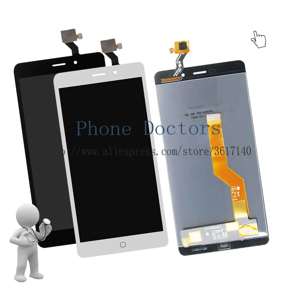 5 &quotAAA Качество lcd для Elephone P9000 LTE дисплей + кодирующий преобразователь сенсорного