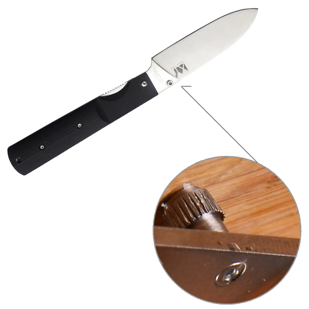 XYj фирменный складной кухонный нож столовые приборы Ультра острый из нержавеющей