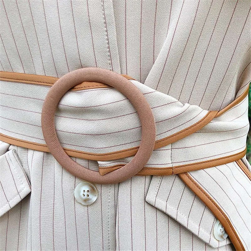 Original temperament women's dress 2018 spring new loose lace single-breasted long section striped strap women | Женская одежда