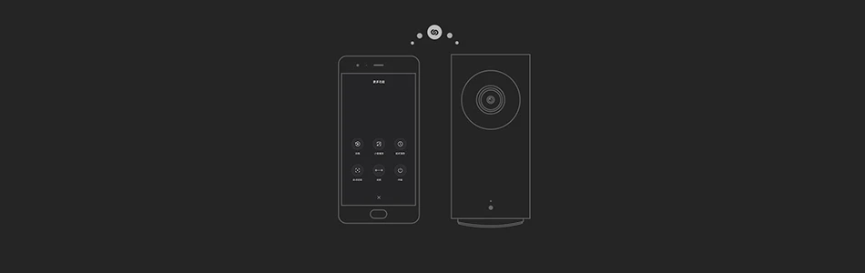 Xiaomi Mijia Smart IP камера 110 градусов 1080p Пульт дистанционного управления Dafang wifi IP Cam IR ночное видение 360 градусов панорамная камера